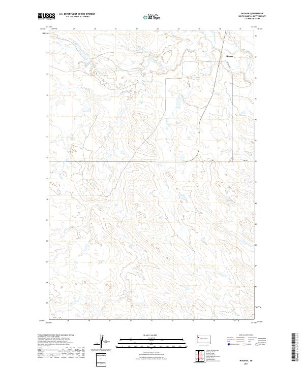 Hoover topographic map thumbnail