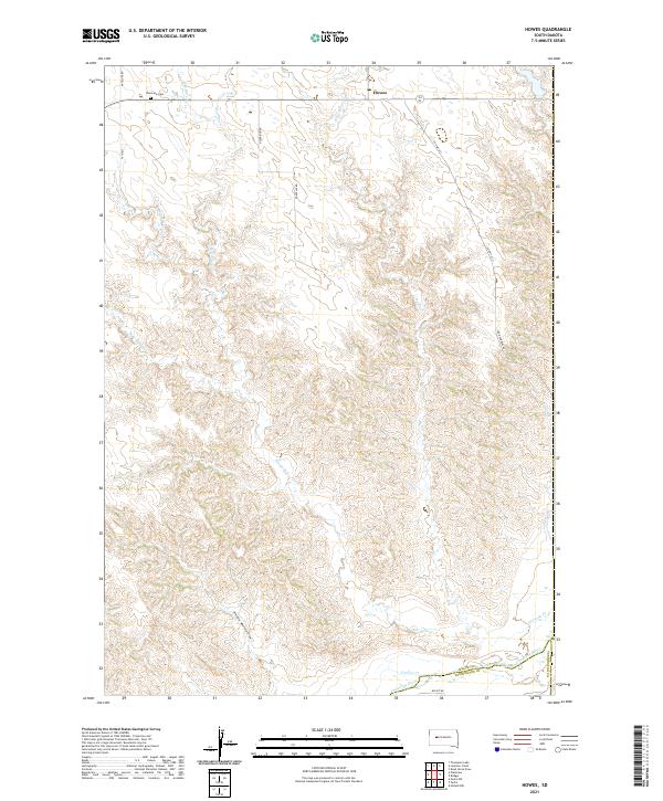 Howes topographic map thumbnail