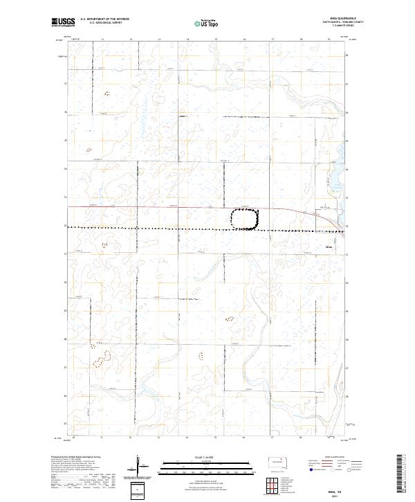 Mina topographic map thumbnail