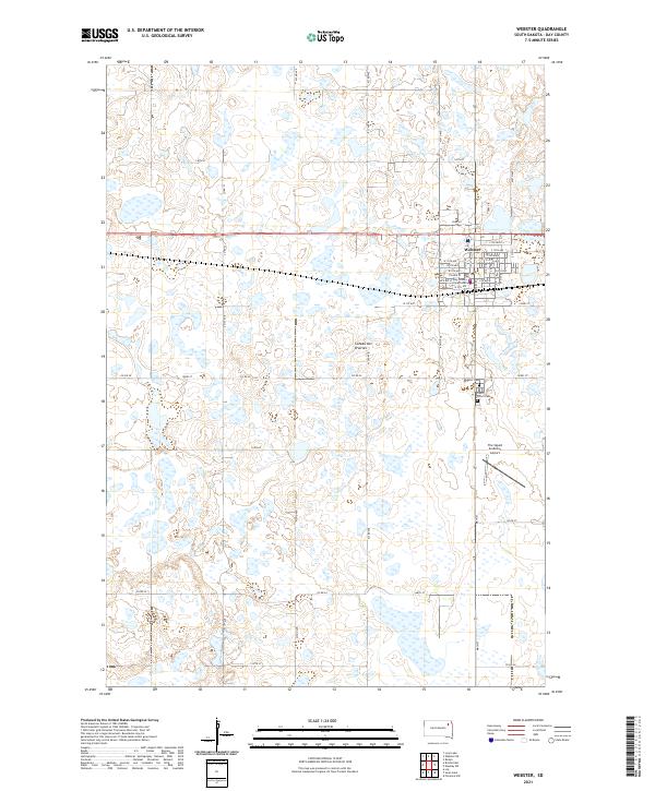Webster 2021 topographic map thumbnail