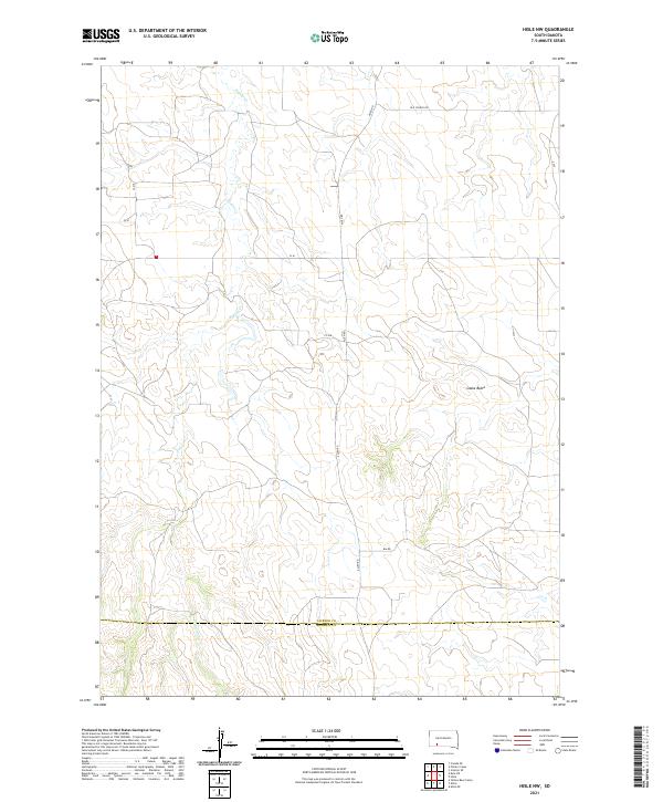 Hisle NW topographic map thumbnail