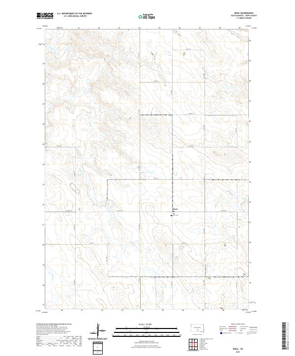 Ideal topographic map thumbnail