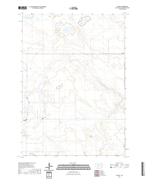 Tuthill 2021 topographic map thumbnail