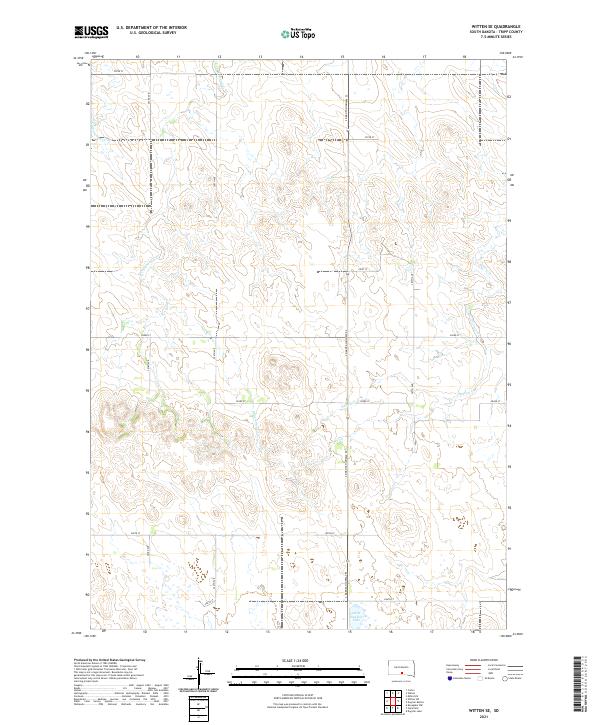 Witten SE 2021 topographic map thumbnail