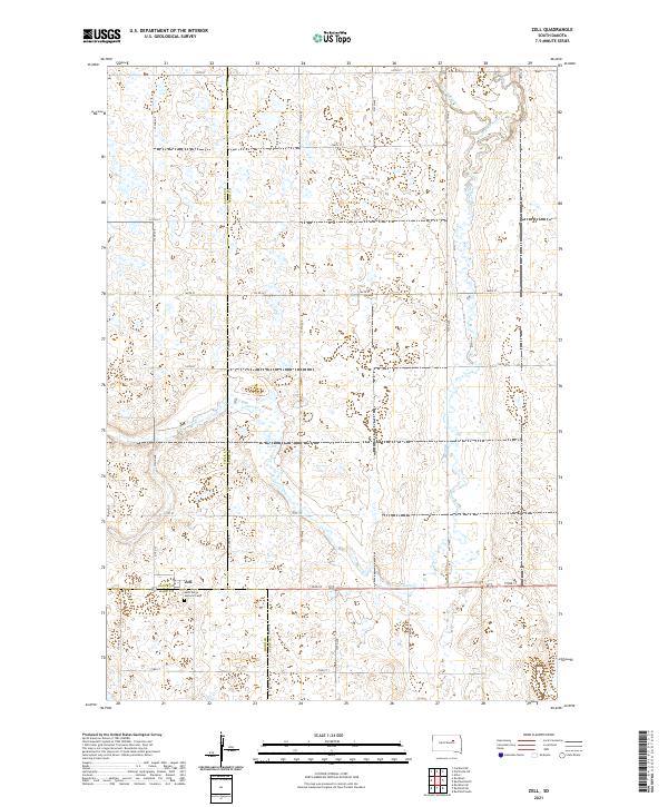 Zell 2021 topographic map thumbnail