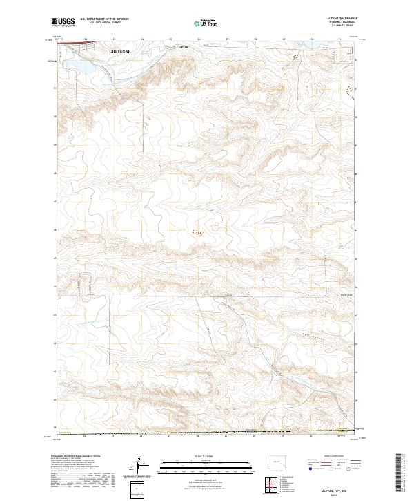 Altvan topographic map thumbnail