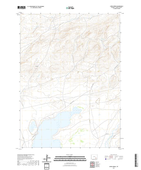 Ayres Spring topographic map thumbnail