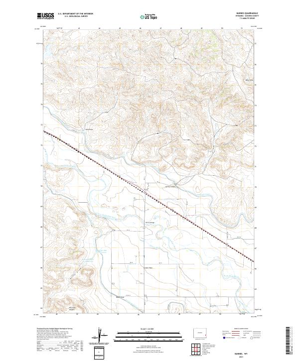 Barnes topographic map thumbnail