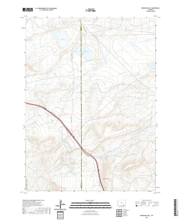 Bengough Hill topographic map thumbnail