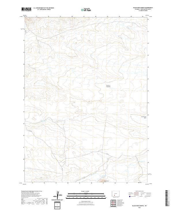 Black Rock North topographic map thumbnail