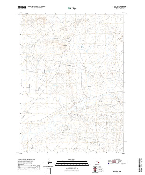 Boot Heel topographic map thumbnail