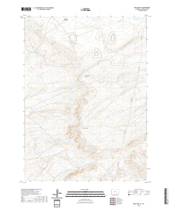 Boot Heel SE topographic map thumbnail