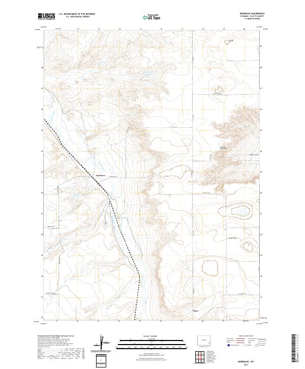 Bordeaux topographic map thumbnail