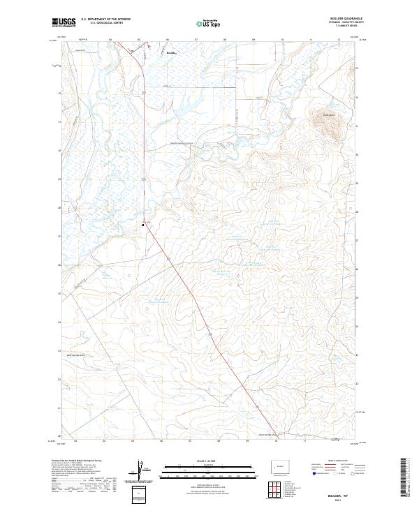 Boulder topographic map thumbnail