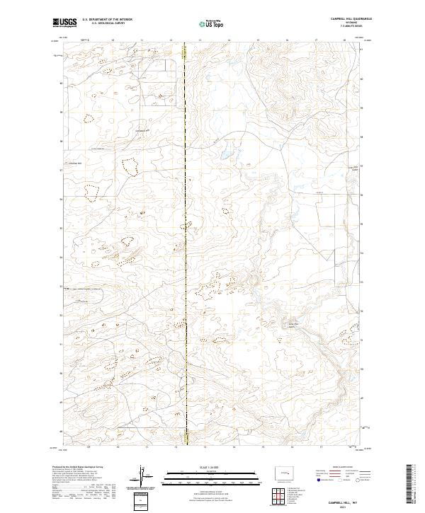 Campbell Hill topographic map thumbnail