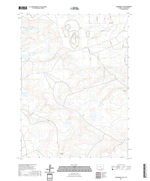 Cannonball Cut topographic map thumbnail