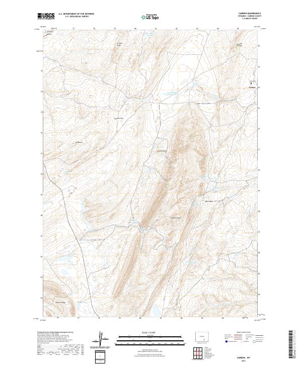 Carbon topographic map thumbnail