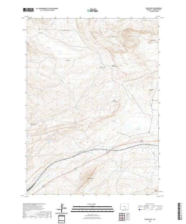 Como West topographic map thumbnail