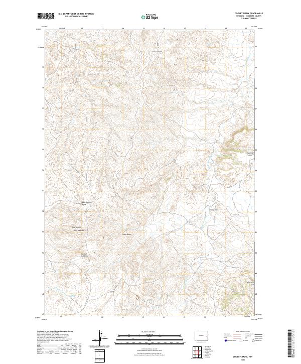 Cooley Draw topographic map thumbnail