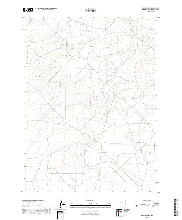 Dennison Cap topographic map thumbnail