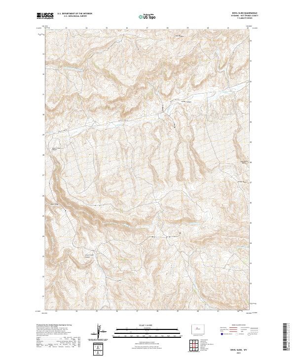 Devil Slide topographic map thumbnail