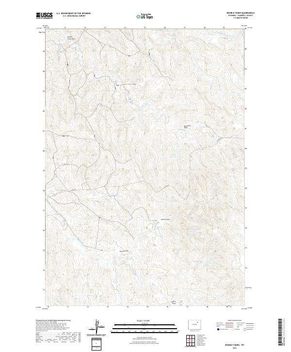 Double Tanks topographic map thumbnail