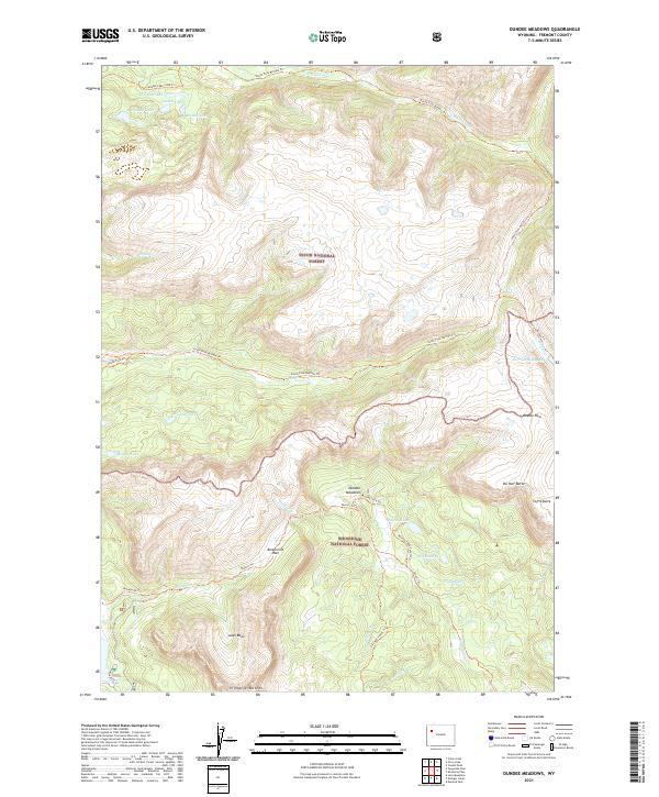Dundee Meadows 2021 topographic map thumbnail