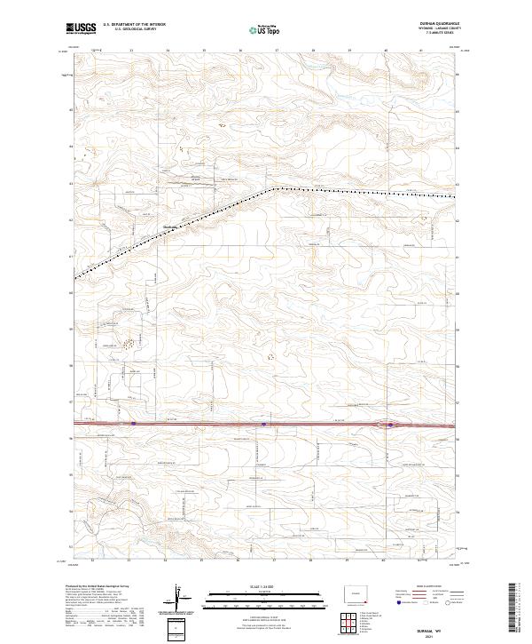 Durham topographic map thumbnail