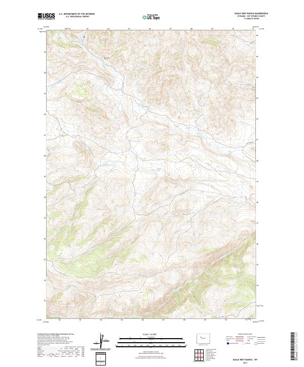 Eagle Nest Ranch topographic map thumbnail