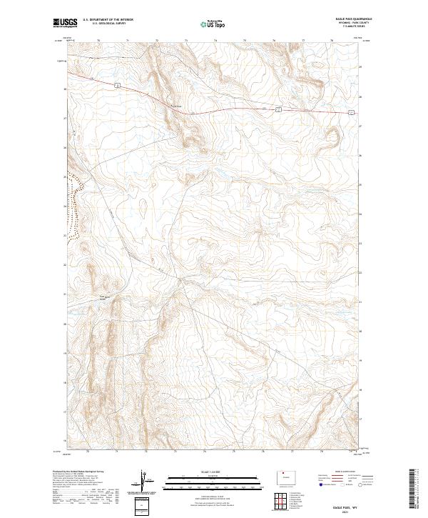 Eagle Pass 2021 topographic map thumbnail