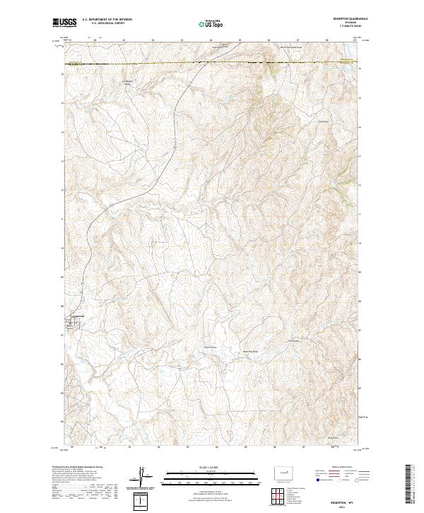 Edgerton 2021 topographic map thumbnail