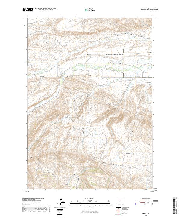 Embar topographic map thumbnail
