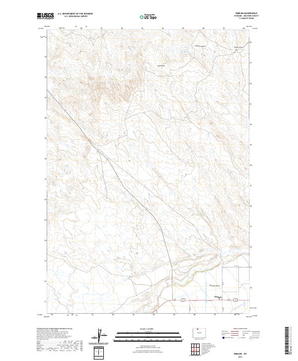 Emblem topographic map thumbnail