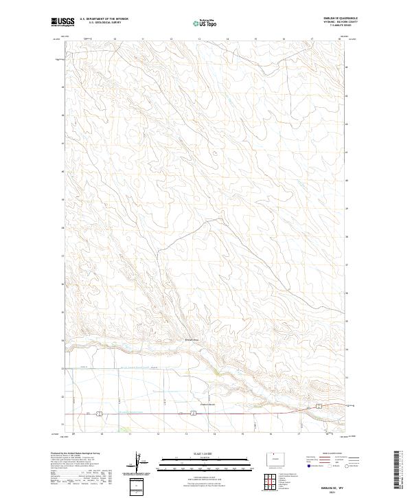 Emblem SE 2021 topographic map thumbnail