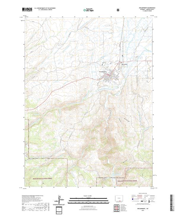 Encampment 2021 topographic map thumbnail