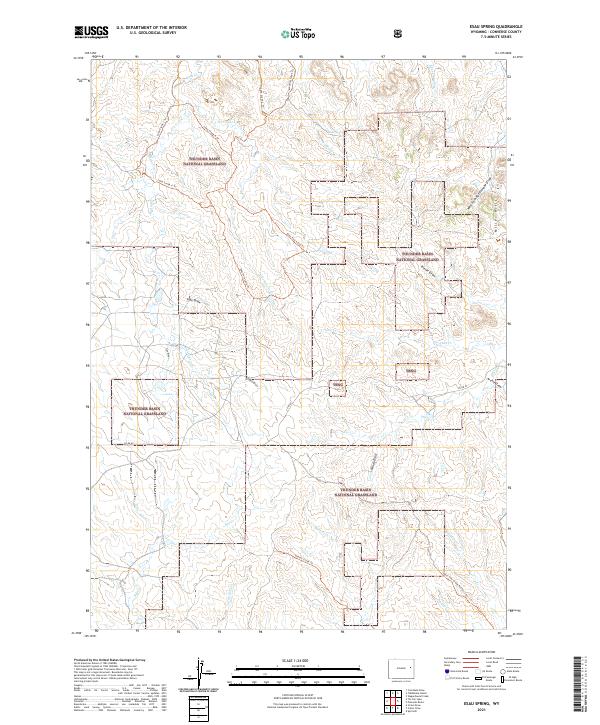 Esau Spring 2021 topographic map thumbnail