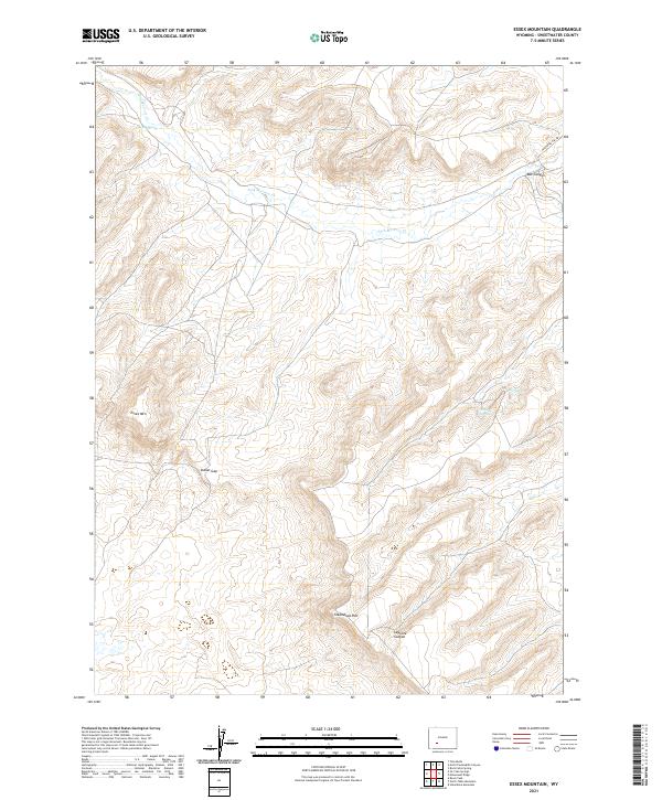 Essex Mountain topographic map thumbnail