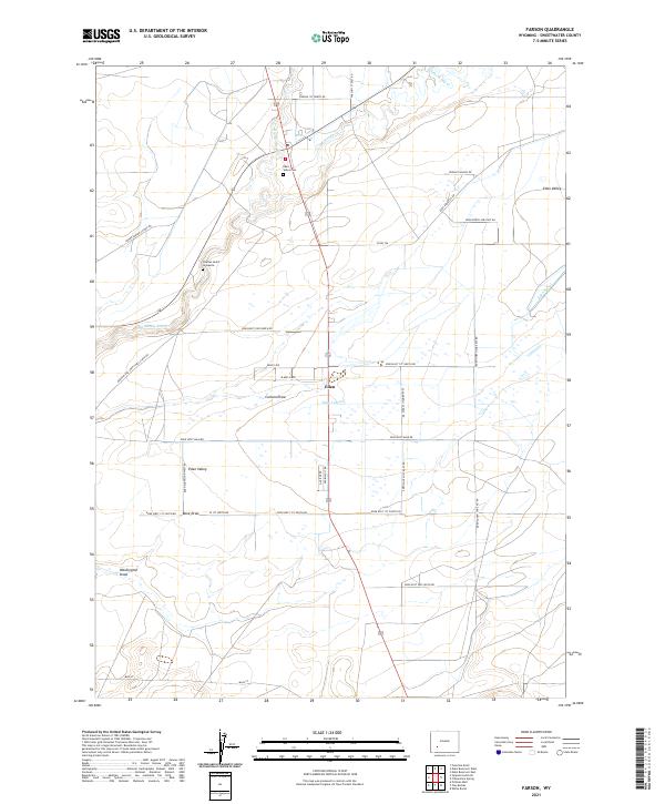Farson topographic map thumbnail