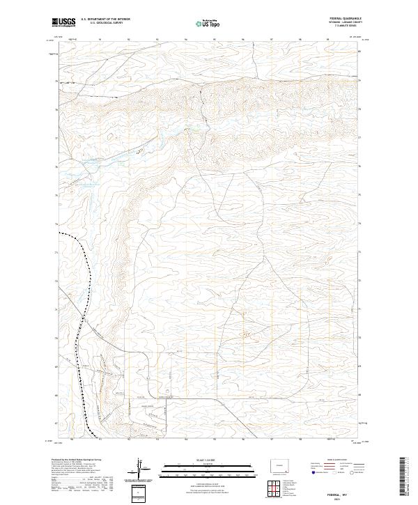 Federal topographic map thumbnail