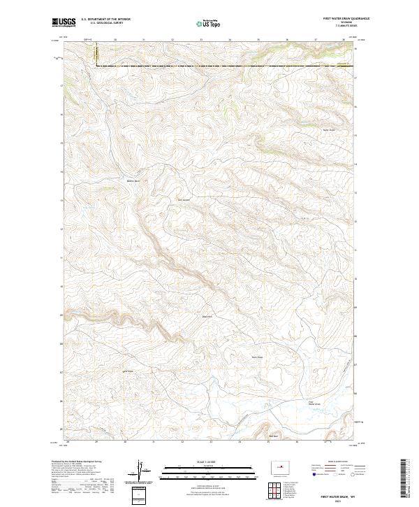 First Water Draw topographic map thumbnail