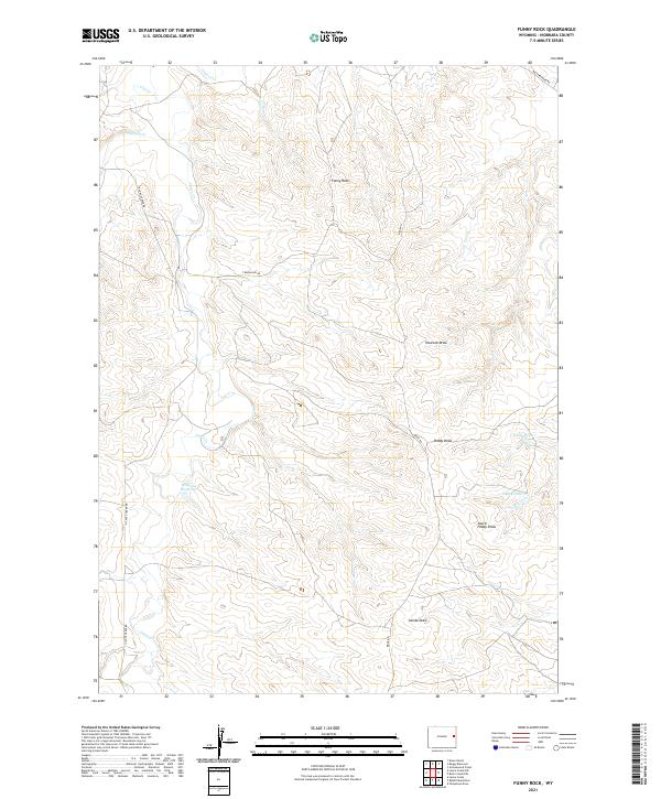 Funny Rock topographic map thumbnail