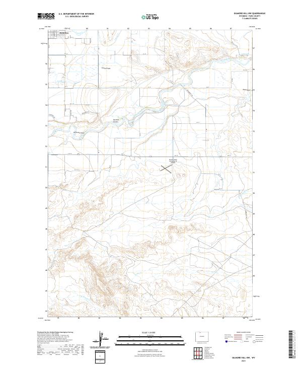 Gilmore Hill NW topographic map thumbnail