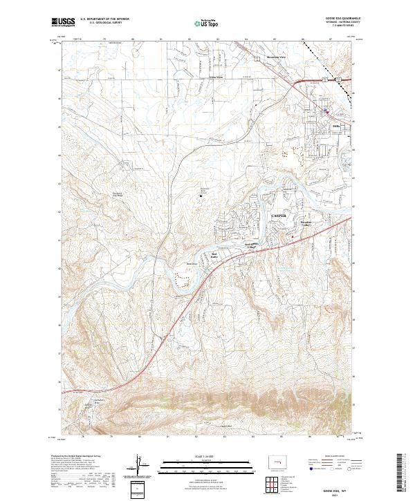 Goose Egg 2021 topographic map thumbnail