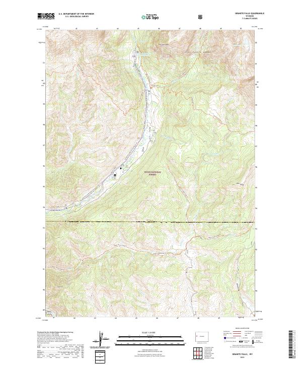 Granite Falls topographic map thumbnail