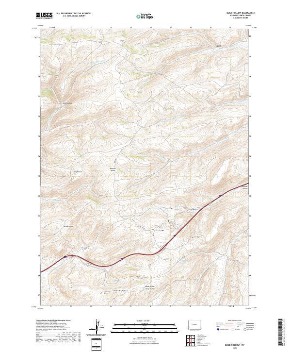 Guild Hollow 2021 topographic map thumbnail