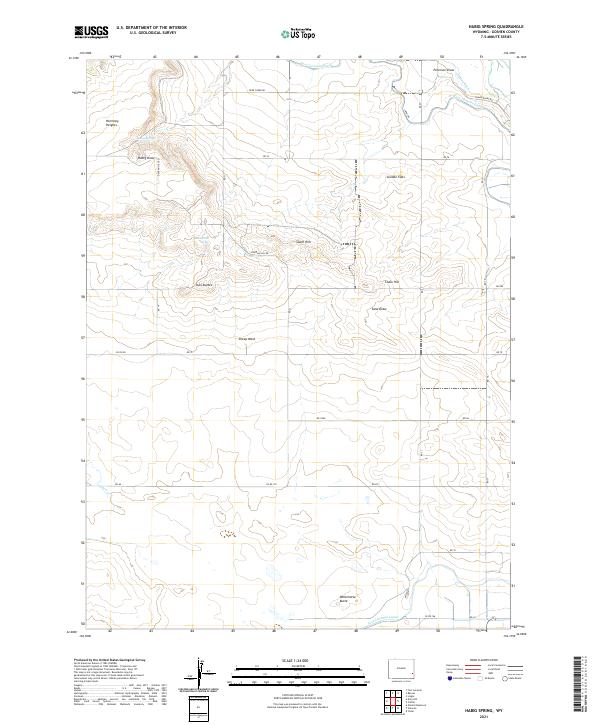 Habig Spring topographic map thumbnail