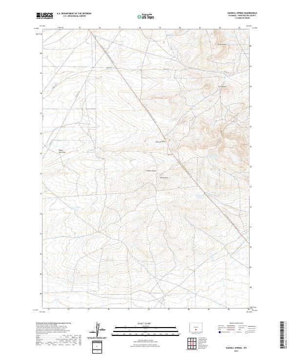 Hadsell Spring topographic map thumbnail
