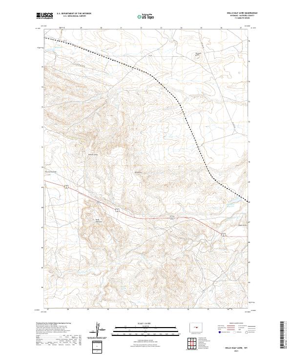 Hells Half Acre 2021 topographic map thumbnail