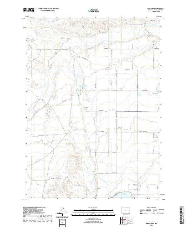 Hightower 2021 topographic map thumbnail