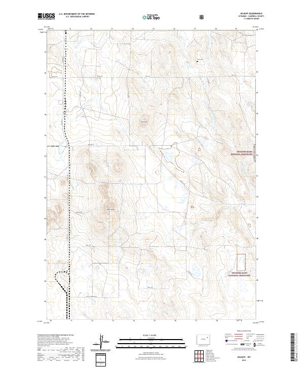 Hilight topographic map thumbnail